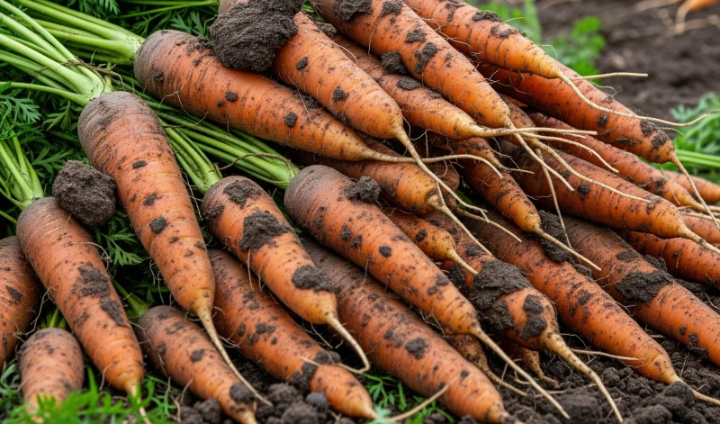 Качественные корнеплоды моркови