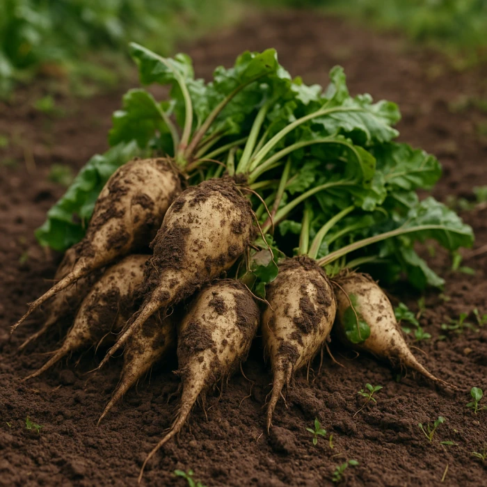 Качественные корнеплоды сахарной свеклы